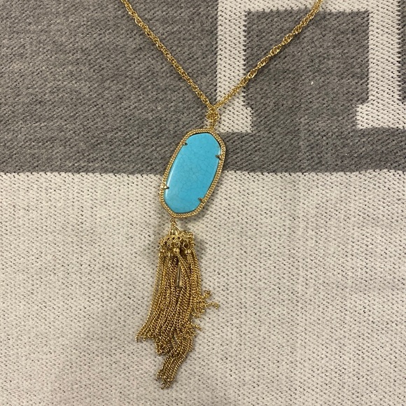 Kendra Scott Jewelry - KENDRA SCOTT RAYNE TURQUOISE NECKLACE LONG